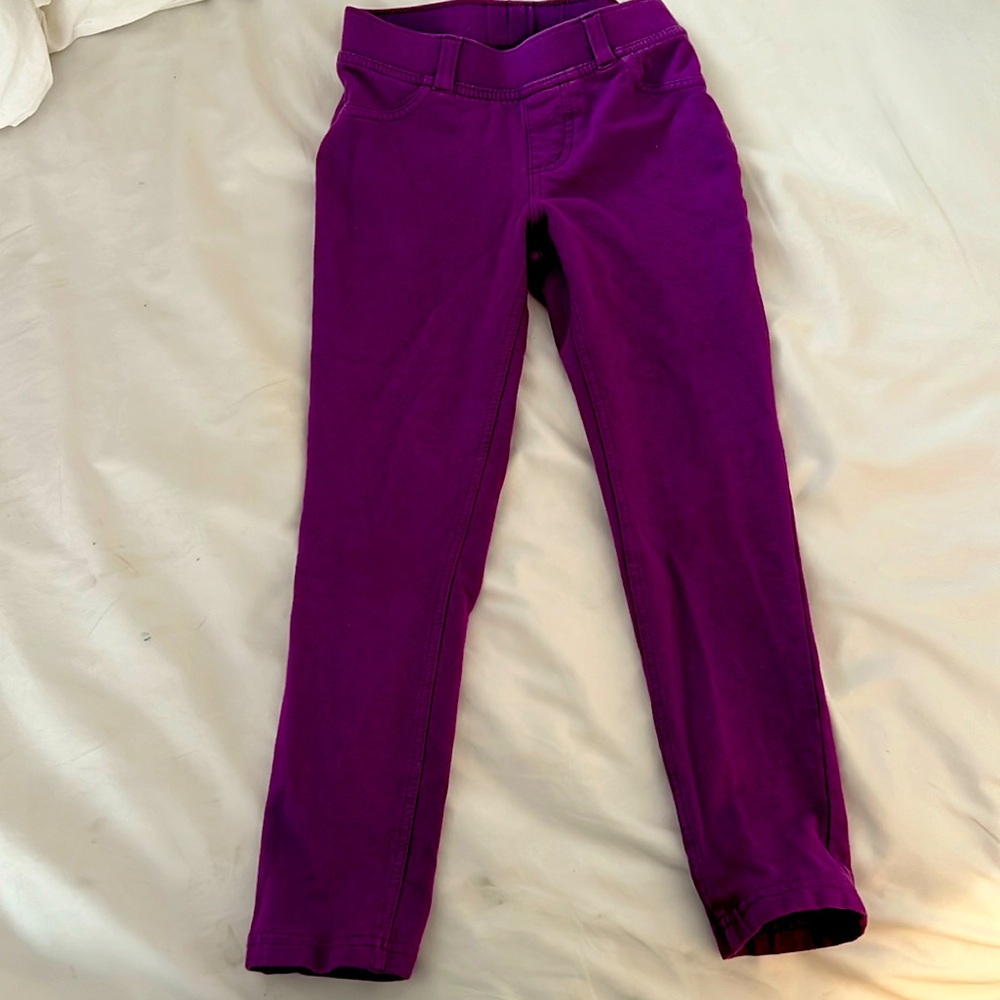 Jumping Bean Purple Jeggings Size 6